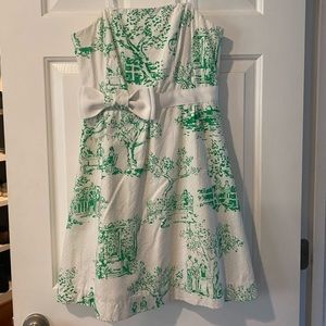 Lilly Pulitzer toile dress